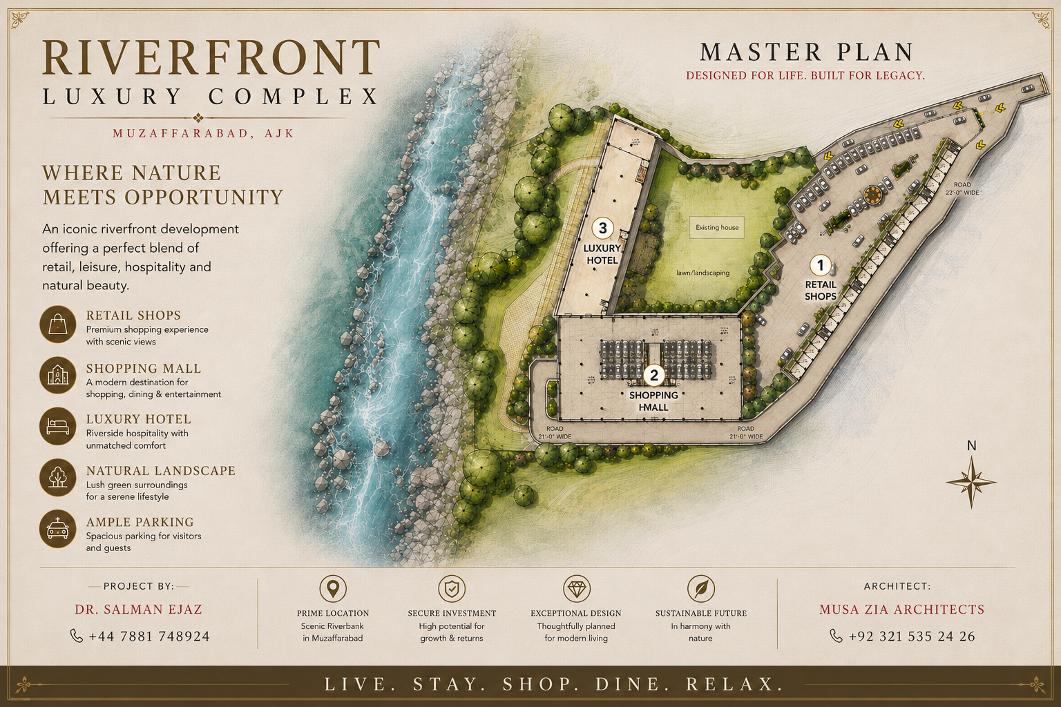 Serene Mall master plan